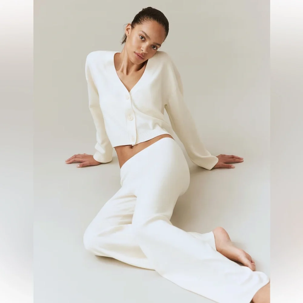 H&M Fine-Knit Lounge Pants - Picture 4 of 10